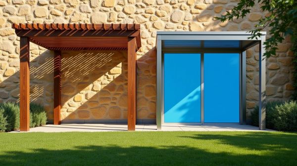 Pergola bois ou aluminium : laquelle tient le mieux dans le temps