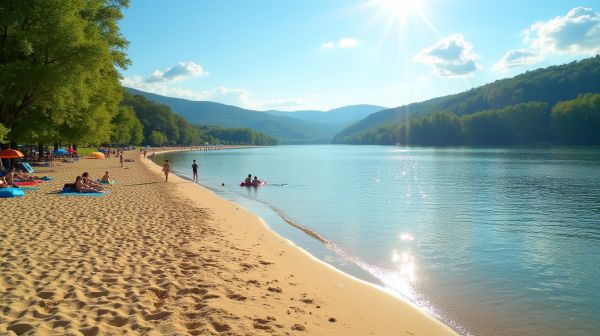 Piscine Auvergne : loisirs aquatiques et plages pour se baigner