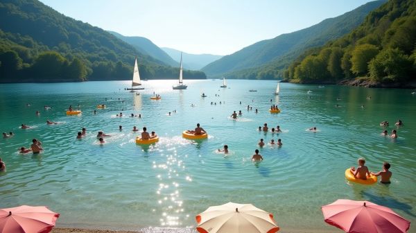 Piscine Auvergne : loisirs aquatiques et plages pour se baigner