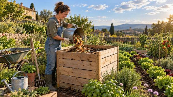 Top 5 raisons de choisir un composteur en bois pour vos déchets